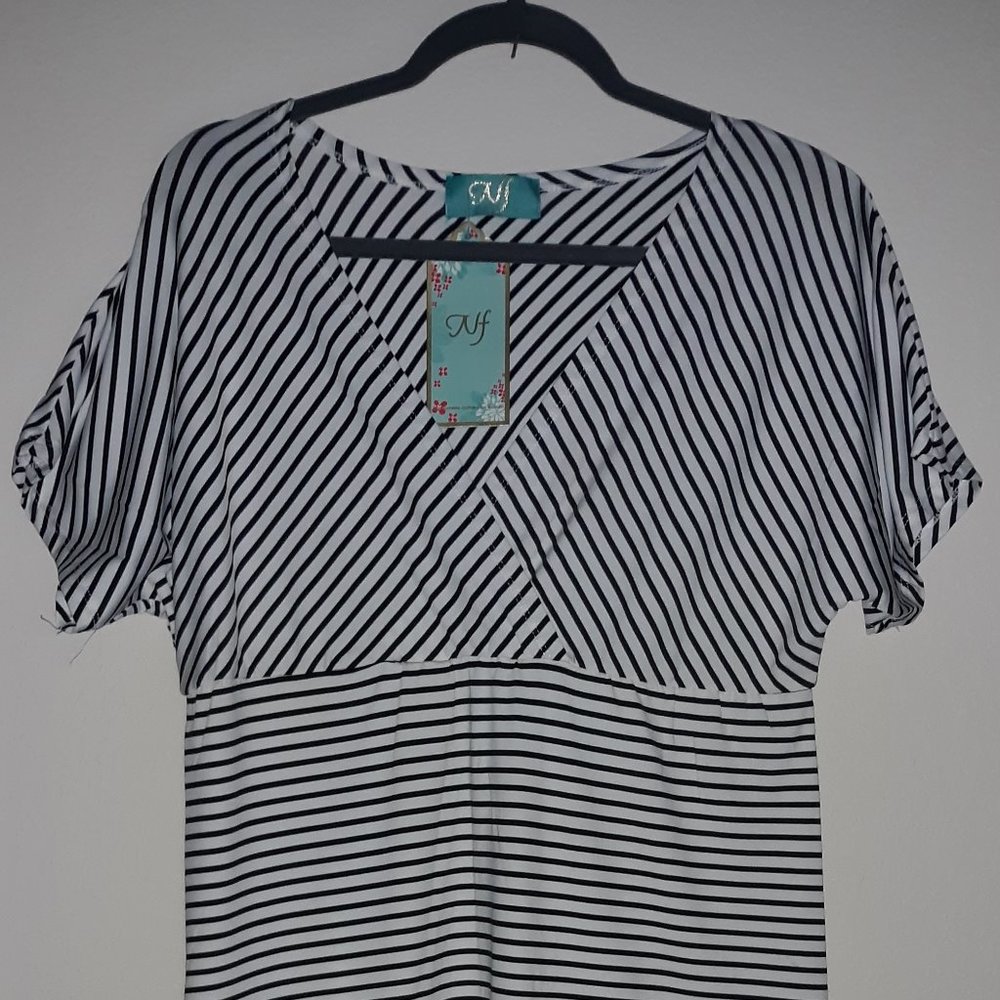 Woman's Striped Dress